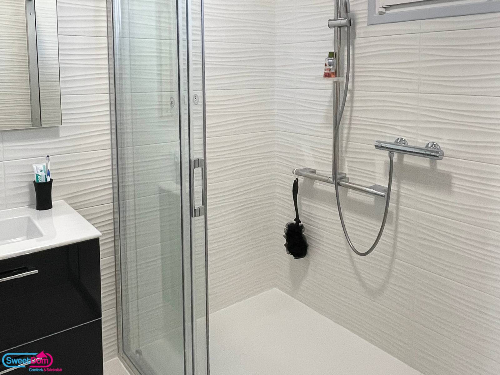 Installateur de douche sur mesure pour personne handicapée Boulogne-Billancourt 92100