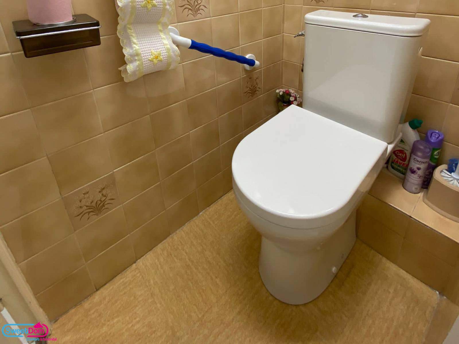 Installer une barre d'appui dans les WC à Vincennes (94300)