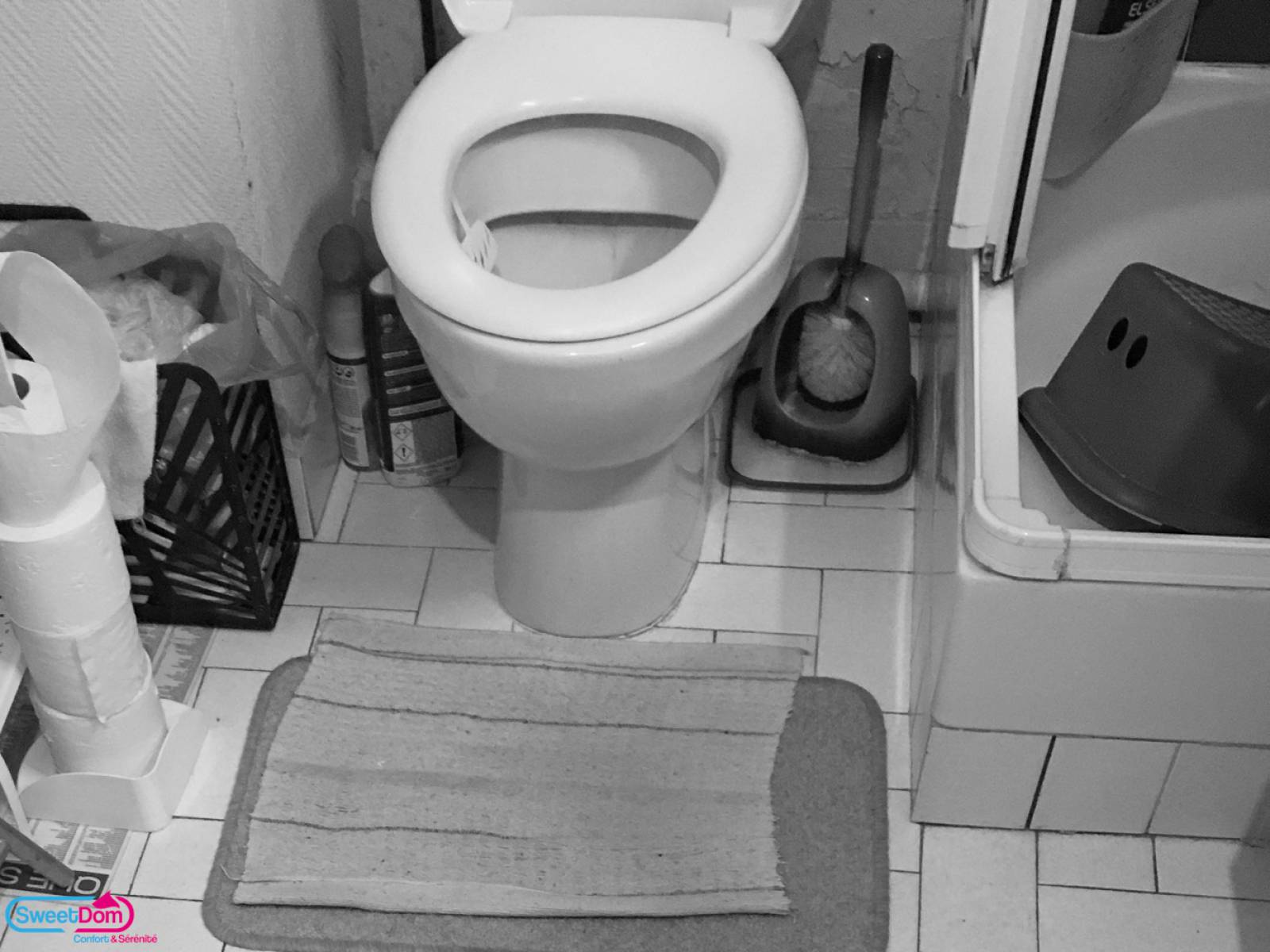 Avoir un carrelage au sol glissant pouvant être dangereux à Paris (75009)