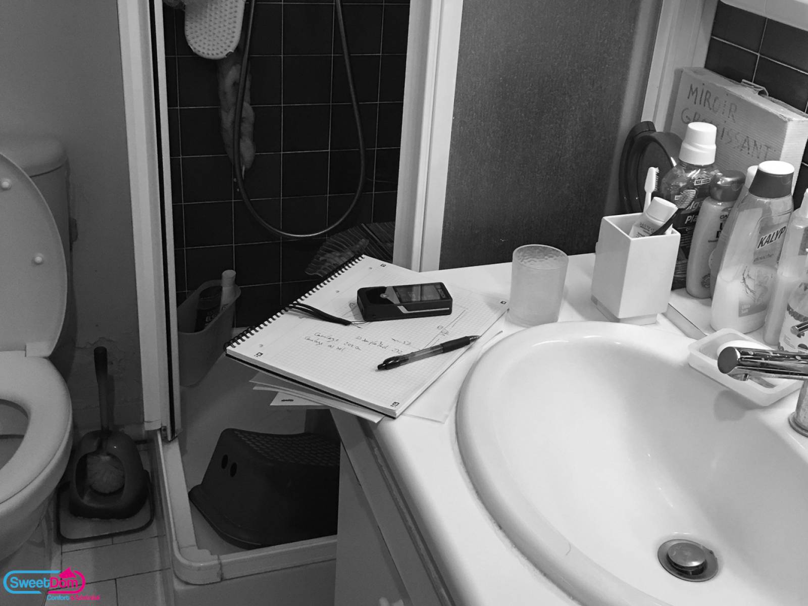 Réduire la hauteur de la douche pour un meilleur accès à Paris (75009)