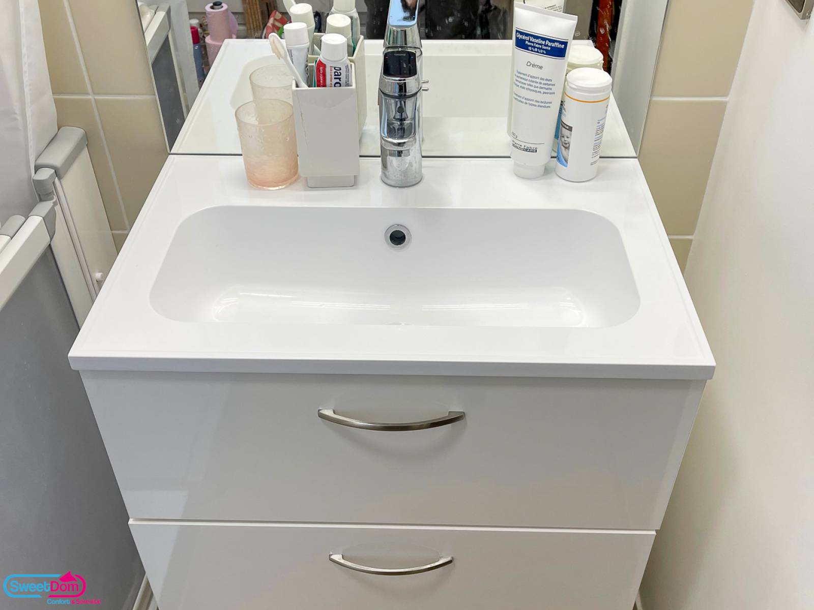 Utiliser un meuble vasque plus moderne à Paris (75009)