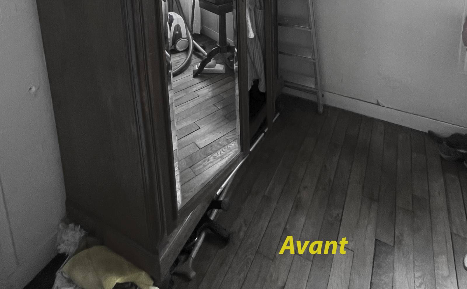 Emplacement de la future cabine de douche (92036)