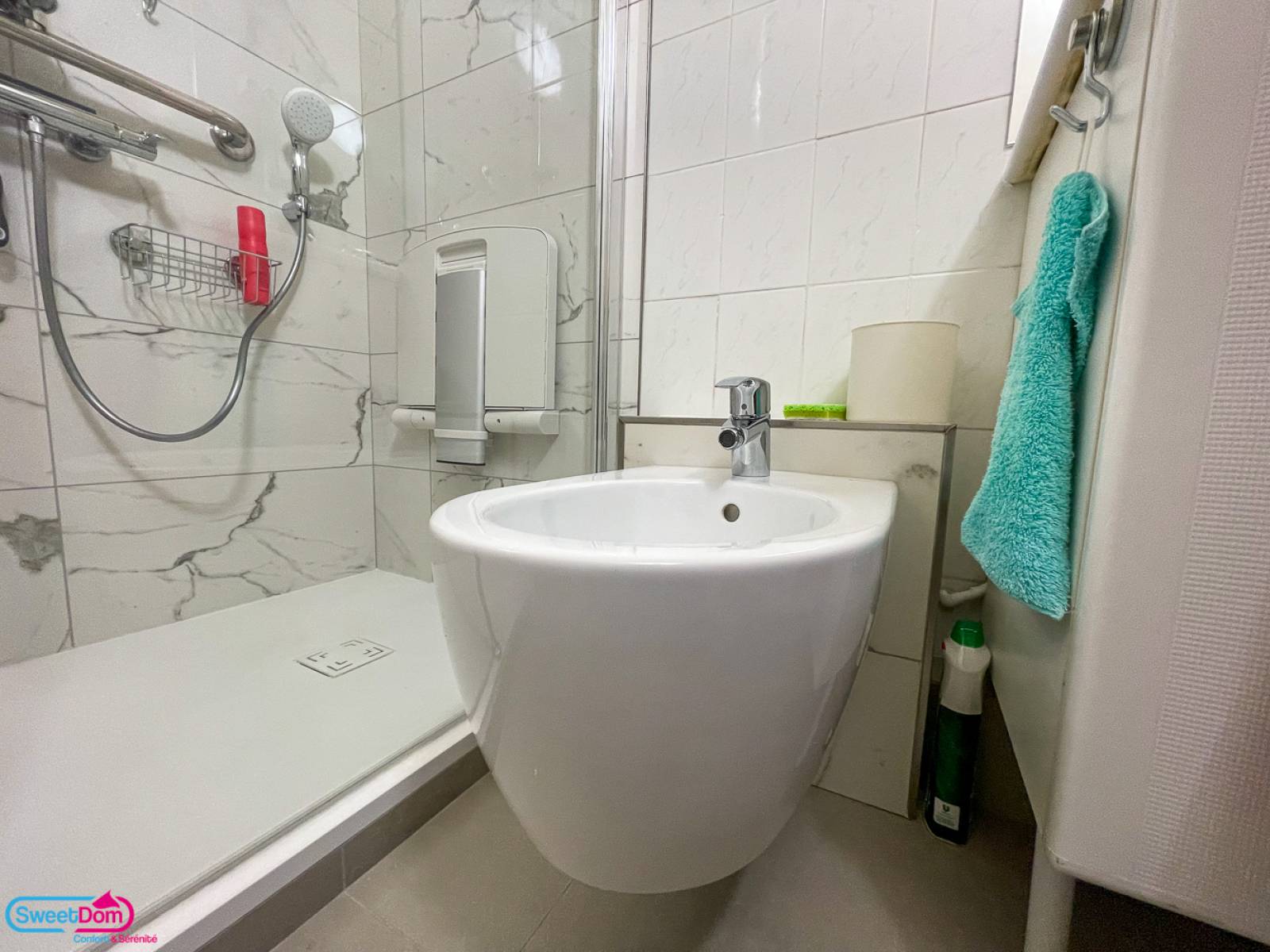 Mettre un bidet suspendu dans la salle de bains rénovée à Boulogne-Billancourt (92100)