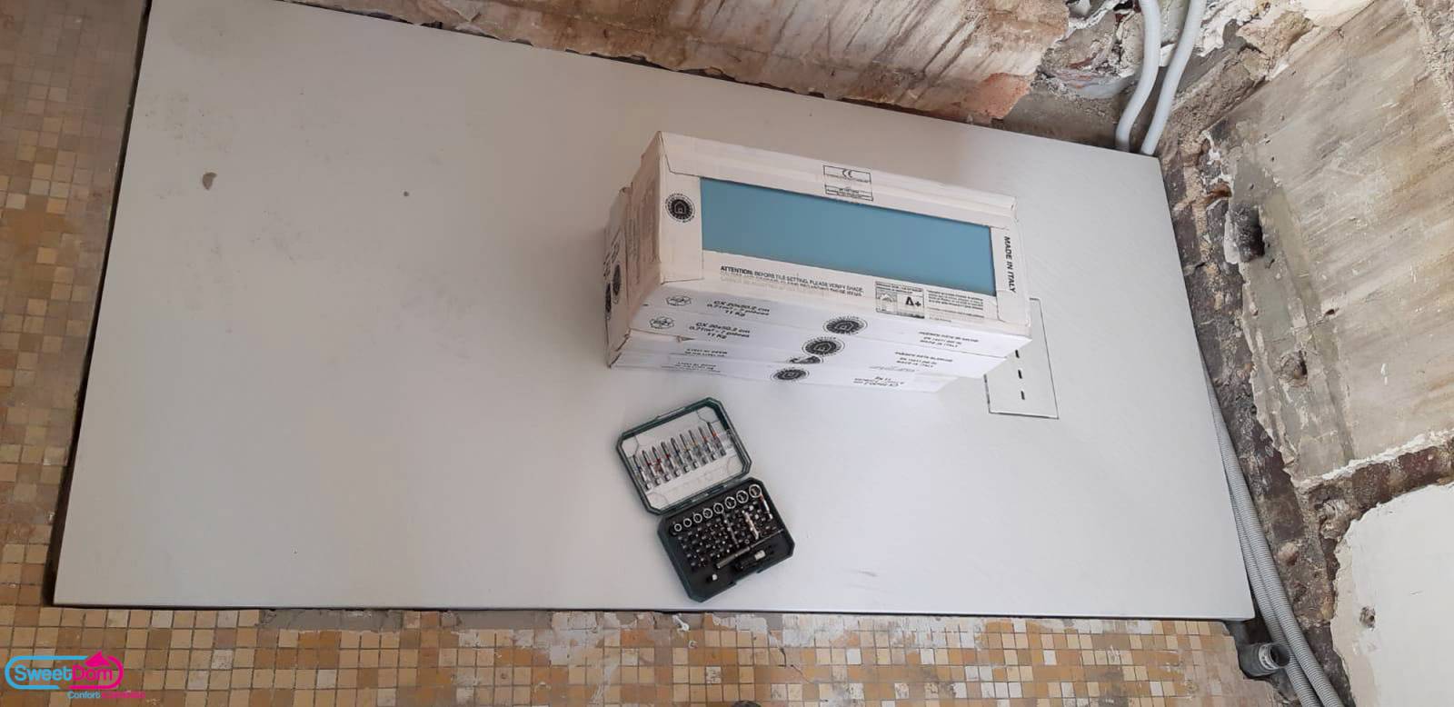 Mettre en place un receveur extra plat dans la salle de bains à Montreuil (93100)