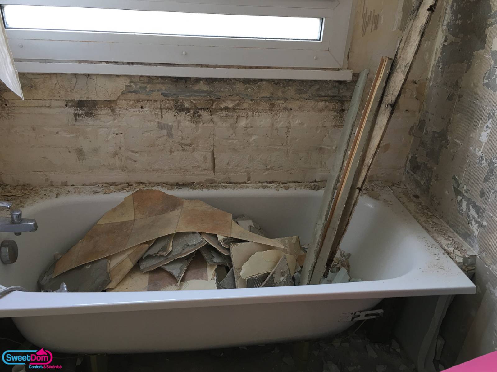 Déposer les éléments actuels pour commencer les travaux à Montrouge (92120)