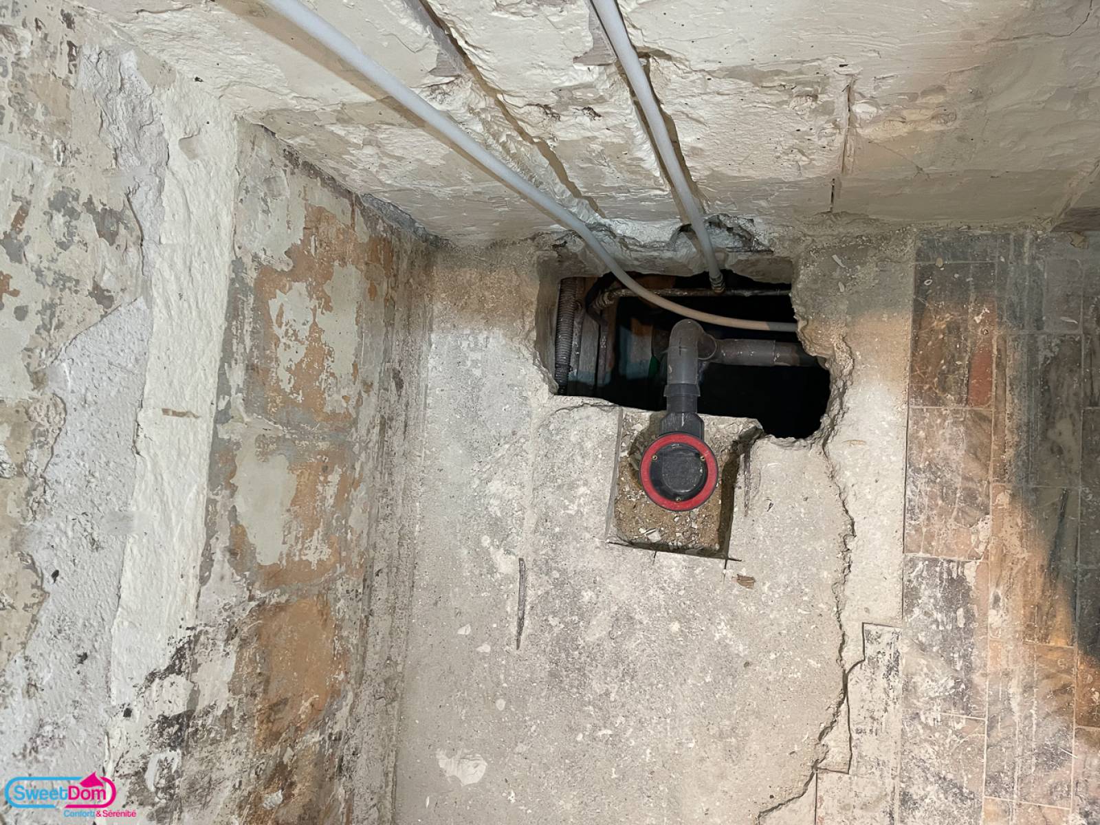 Installer la plomberie de la douche dans la salle d'eau à Choisy-le-Roi (94)
