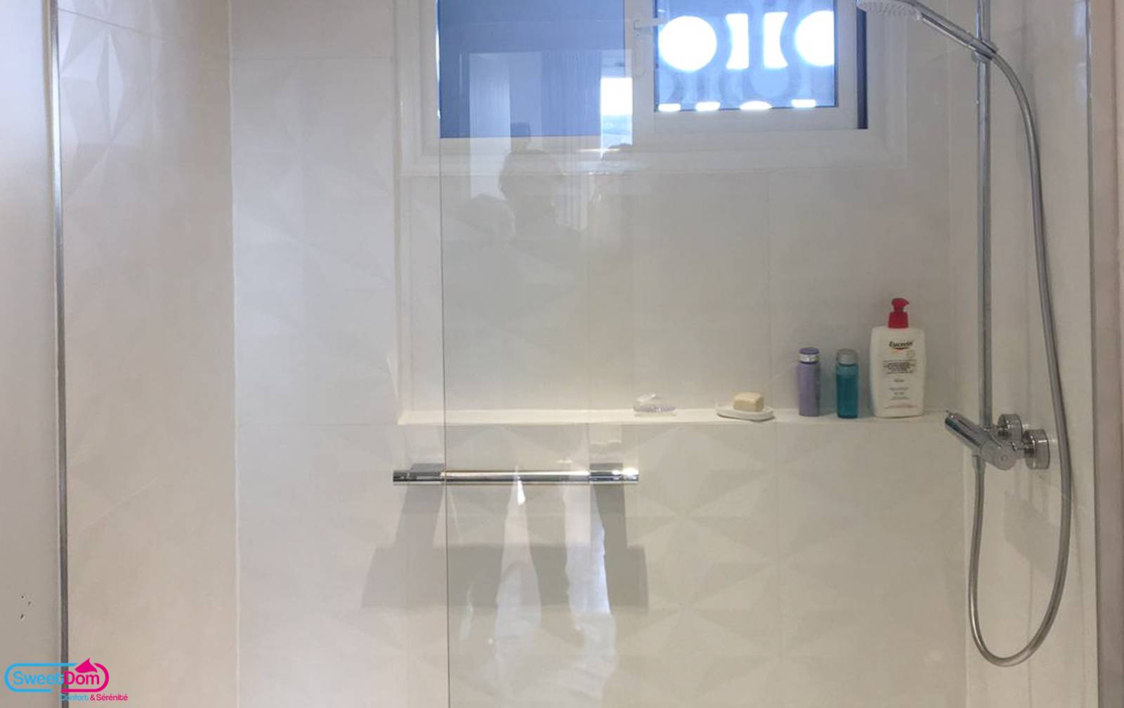 Aménager une douche avec une niche de rangement à Boulogne-Billancourt (92100)