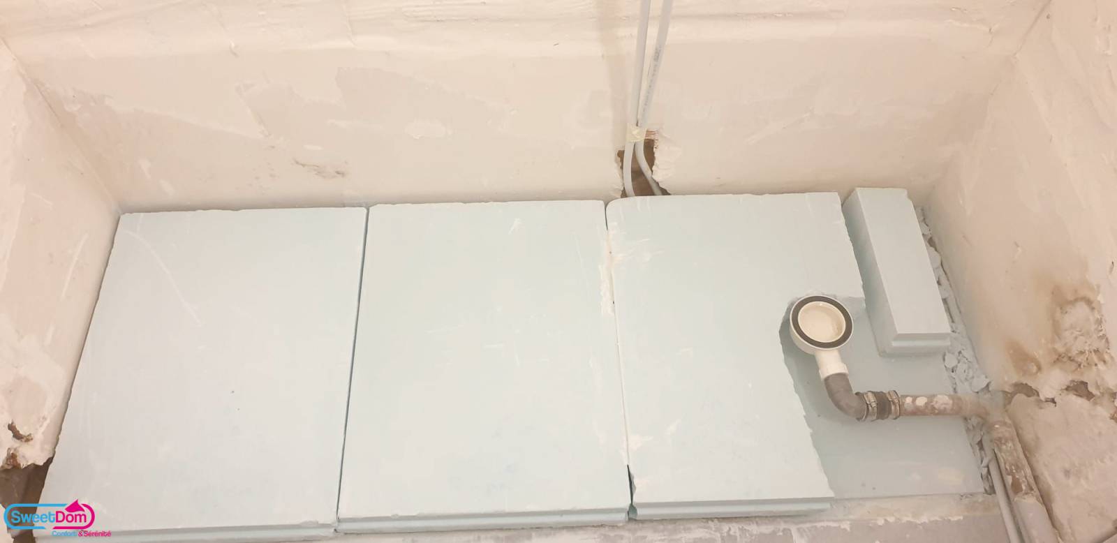 Préparer l'installation d'un receveur de douche à Créteil (94000)