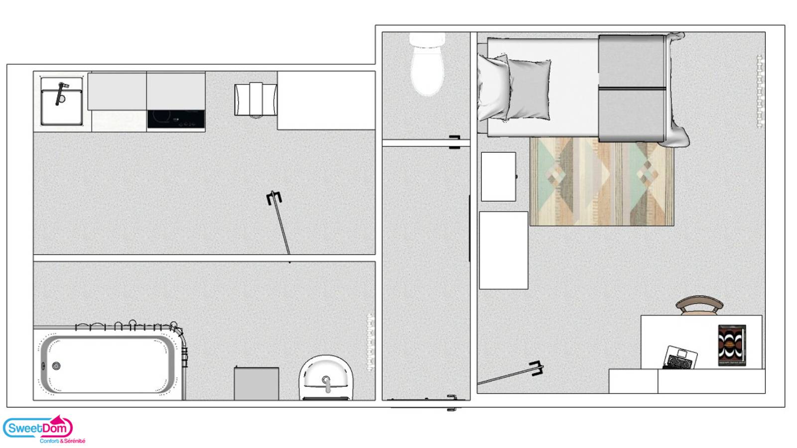 Réalisation de plans et de vues 3D pour vos projets à Versailles (78000)