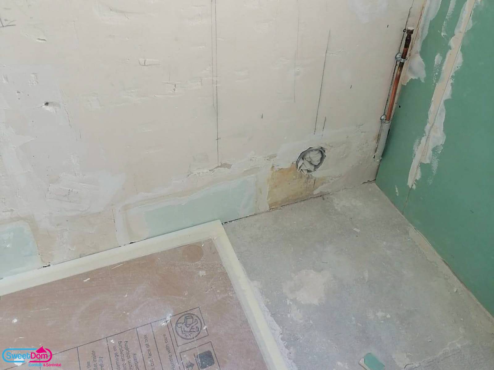 Poser un receveur faible hauteur pour la douche à Villejuif (94800)