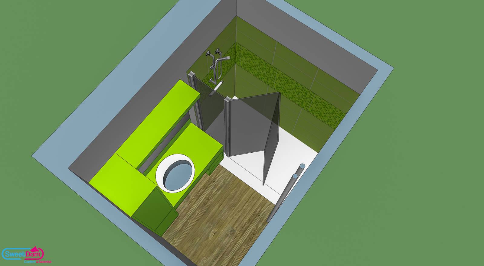 Projeter une solution pour la nouvelle salle de douche à Neuilly-sur-Seine (92200)