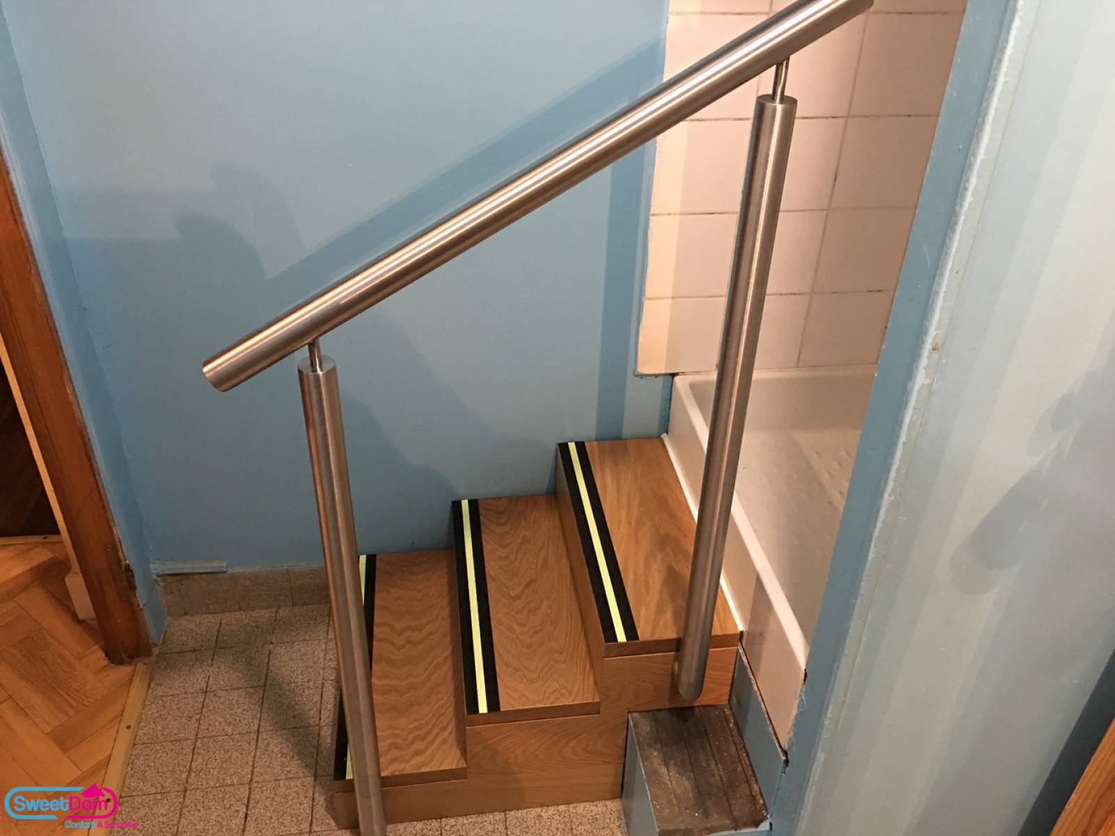 Installer des marches en bois d'accès à la douche à Joinville-le-Pont (94340)