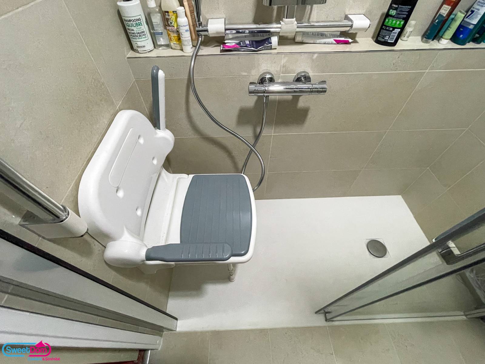 Aménager la nouvelle douche avec un mitigeur thermostatique à Montrouge (92120)