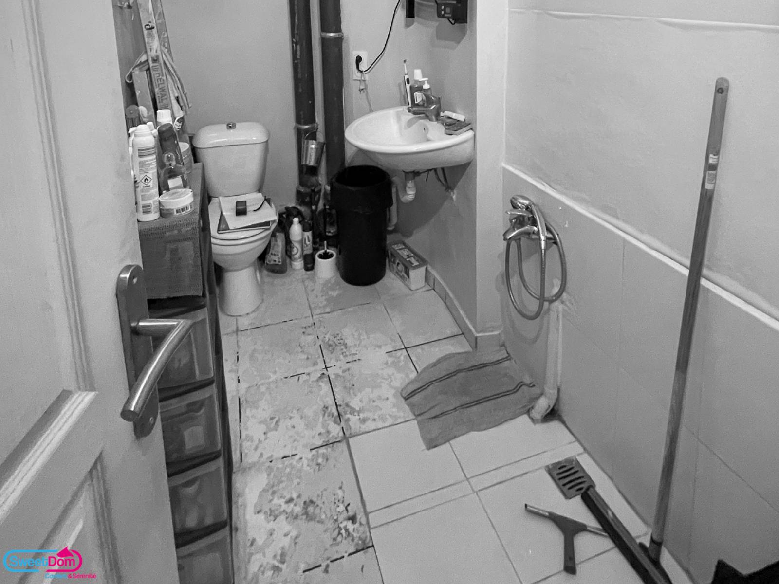 Rénover la douche à l'italienne dans une petite salle d'eau à Saint-Ouen-sur-Seine (93400)