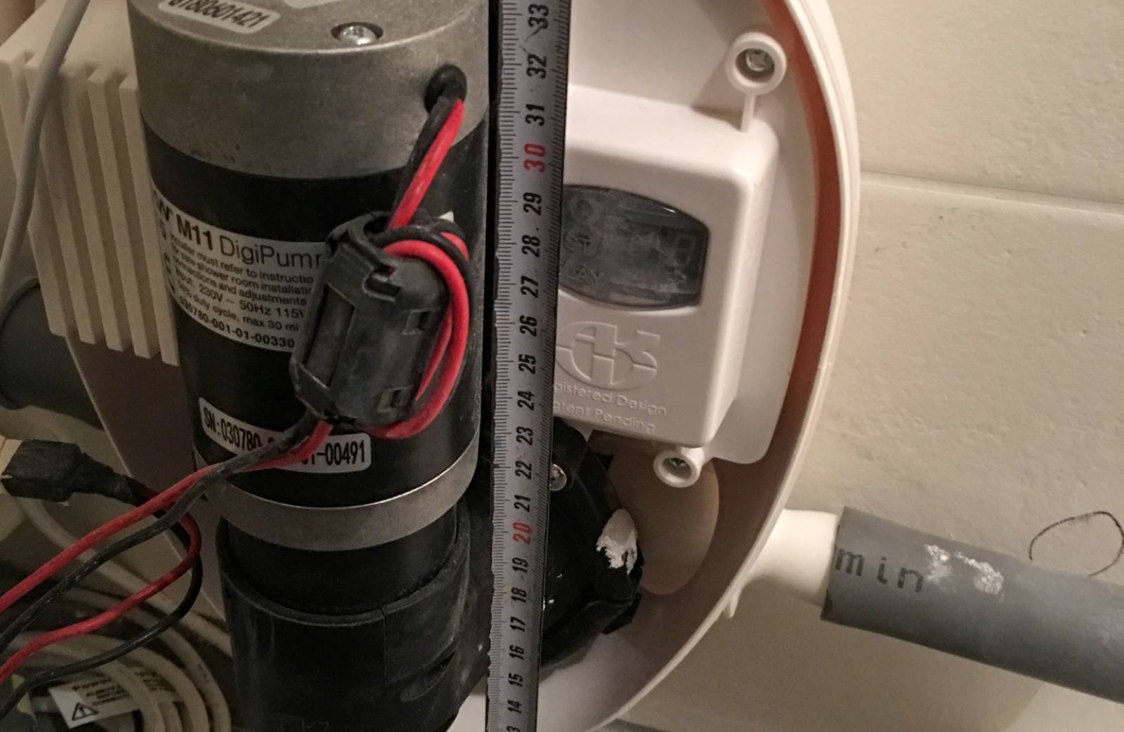 Mise en place d'une pompe d'aspiration (75016)