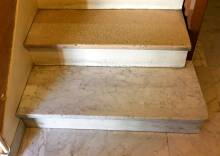 Premières marches de l'escalier à équiper (78000) 