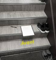 Avant, escalier intérieur avec des marches hautes (92120)