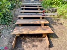 Mettre en place les marches pour la création d'un escalier à Montrouge (92120)