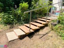 Pouvoir accéder à son jardin avec un escalier sur mesure à Montrouge (92120)