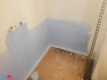 Déroulement des travaux dans la salle de bains à Fontenay-aux-Roses (92)