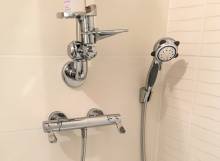 Robinetterie adaptée avec mitigeur thermostatique (75016)