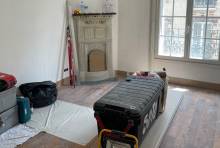 Début du chantier dans l'appartement (75015)