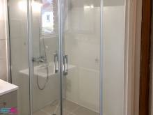 Utiliser une douche avec une entrée centrale à Lognes (77185)